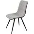Cassino Dining Chair Set of 2 - Grey, Fabric