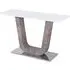 Castello Console Table - White, Natural