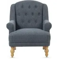 Charlotte Accent Chair - Ocean, Fabric