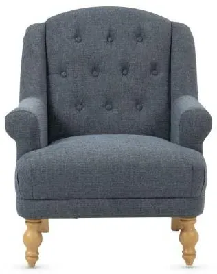 Charlotte Accent Chair - Ocean, Fabric