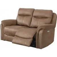 Claremont 2-Seater Recliner Sofa - Sahara, Velvet