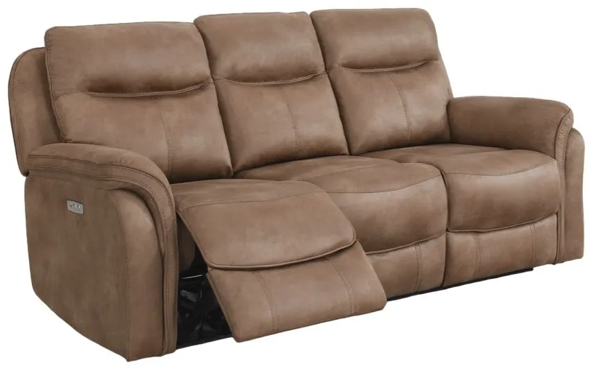 Claremont 3-Seater Recliner Sofa Suite - Sahara, Velvet