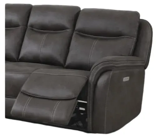 Claremont Recliner Armchair - Grey, Velvet