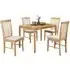 Cologne 4-Seater Dining Table - Light Oak