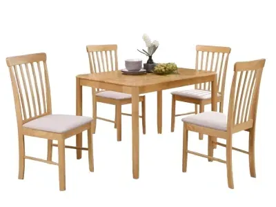 Cologne 4-Seater Dining Table - Light Oak image