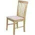 Cologne Slatted Back Dining Chair Set - Light Oak