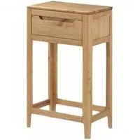 Dunmore 1 Drawer Hall Table - Oak