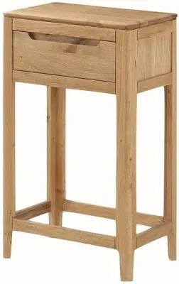 Dunmore 1 Drawer Hall Table - Oak image