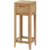 Dunmore 1 Drawer Telephone Stand - Oak