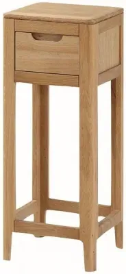 Dunmore 1 Drawer Telephone Stand - Oak image