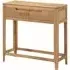 Dunmore 2 Drawer Hall Table - Oak