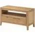 Dunmore 2 Drawer Small TV Unit - Oak
