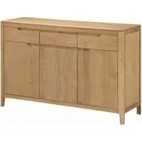 Dunmore 3 Door Sideboard - Oak