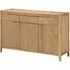 Dunmore 3 Door Sideboard - Oak