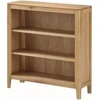 Dunmore Low Bookcase - Oak