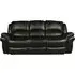 Farnham 3-Seater Recliner Sofa - Black, Leather