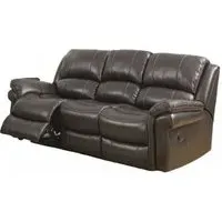 Farnham 3-Seater Recliner Sofa - Brown, Leather