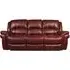 Farnham 3-Seater Recliner Sofa - Burgundy, Leather
