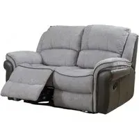 Farnham Fusion 2-Seater Recliner Sofa - Grey