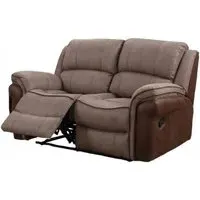 Farnham Fusion 2-Seater Recliner Sofa - Taupe