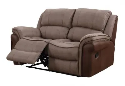 Farnham Fusion 2-Seater Recliner Sofa - Taupe