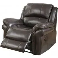 Farnham Recliner Armchair - Brown, Leather