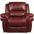 Farnham Recliner Armchair - Burgundy, Leather