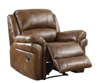 Farnham Reclining Armchair - Tan, Leather image