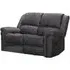 Gloucester 2-Seater Recliner Sofa - Dark Grey