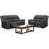Gloucester 3+2 Seater Recliner Sofa Suite - Dark Grey