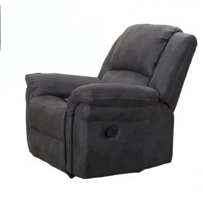 Gloucester Recliner Armchair - Dark Grey, Fabric image