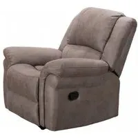 Gloucester Recliner Armchair - Taupe, Fabric