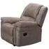 Gloucester Recliner Armchair - Taupe, Fabric