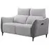 Hampshire 2-Seater Electric Recliner Sofa - Grey, Fabric