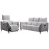 Hampshire 3+1+1 Seater Electric Recliner Sofa Suite - Grey, Fabric