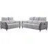 Hampshire 3+2 Seater Electric Recliner Sofa Suite - Grey, Fabric
