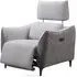 Hampshire Electric Recliner Armchair - Grey, Fabric