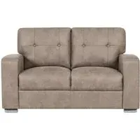 Hampton 2-Seater Sofa - Taupe, Fabric