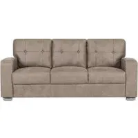 Hampton 3-Seater Sofa - Taupe, Fabric