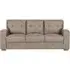 Hampton 3-Seater Sofa - Taupe, Fabric