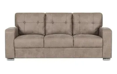 Hampton 3-Seater Sofa - Taupe, Fabric