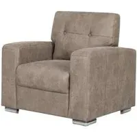 Hampton Fabric Armchair - Taupe