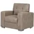 Hampton Fabric Armchair - Taupe