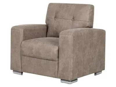 Hampton Fabric Armchair - Taupe