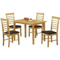 Hanover 4 Seater Dining Table - Light Oak