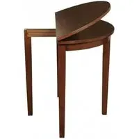 Hanover Half Moon Dining Table Extendable - Dark Oak