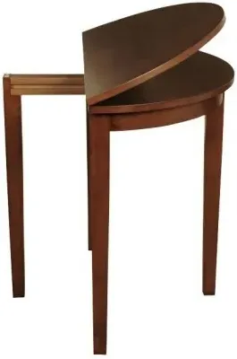 Hanover Half Moon Dining Table Extendable - Dark Oak