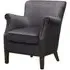 Harlow Fabric Armchair - Charcoal Grey