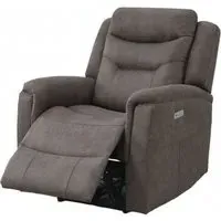 Harrogate Recliner Armchair - Brown, Velvet