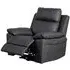 Huntington Electric Recliner Armchair - Dark Grey